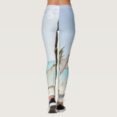 Hübsche Meerestiere Leggings (Rückseite)