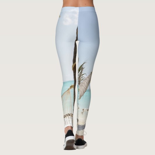 Hübsche Meerestiere Leggings (Rückseite)