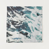 Hübsche Meereswellen Wandteppich (Vorderseite)