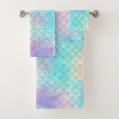 Hübsche Meerjungenskala Badhandtuch Set (Insitu)