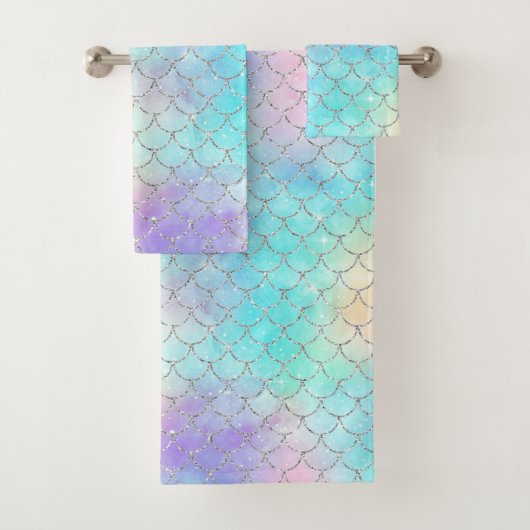 Hübsche Meerjungenskala Badhandtuch Set (Insitu)