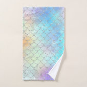 Hübsche Meerjungenskala Badhandtuch Set (Handtuch)