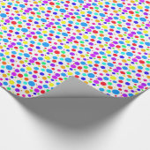 Hübsche mehrfarbige Stellen Geschenkpapier (Ecke)