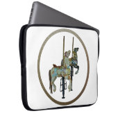 Hübsche Mergo Round Carousel Pferde Laptopschutzhülle (Vorne Rechts)