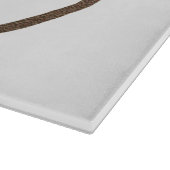 Hübsche Mergo Round Carousel Pferde Schneidebrett (Ecke)