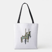 Hübsche Mergo Round Carousel Pferde Tasche (Rückseite)