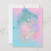 Hübsche Mermaids Einladungen (Rückseite)