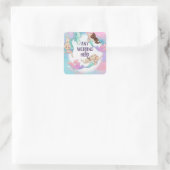 Hübsche Mermaids Stickers (Tasche)