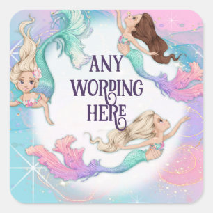 Hübsche Mermaids Stickers