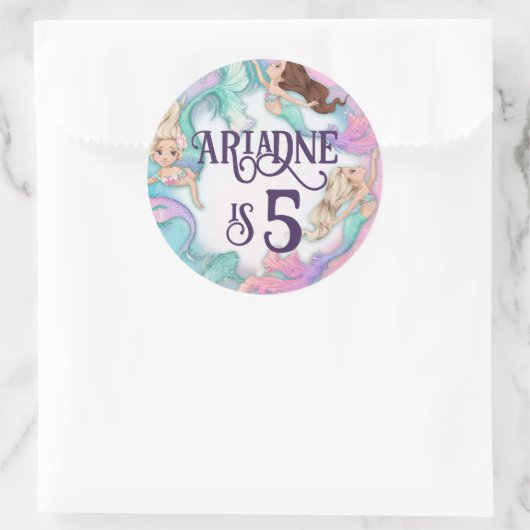 Hübsche Mermaids Stickers (Tasche)