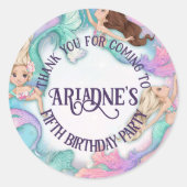 Hübsche Mermaids Stickers (Vorderseite)