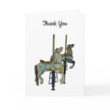 Hübsche Merry Go Round Carousel Pferde Vielen Dank