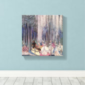 Hübsche Messe Leinwand Princess Kunst, Dichtung un (Insitu (Holzboden))