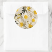 Hübsche Milchaufkleber Runder Aufkleber (Tasche)