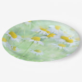 Hübsche Milchprodukte in einem Feld Pappteller (Schrägansicht)