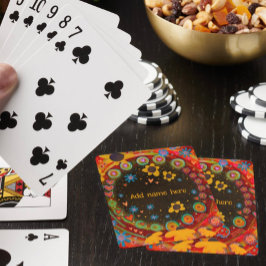 "Hübsche Milchsorten" Inspirivity Name Playing Car Spielkarten