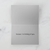 Hübsche Minimalistische Oriole Bird Grußkarte Karte (Innenseite)