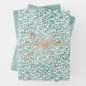 Hübsche Minze Geschenkpapier Set (Beispiel)