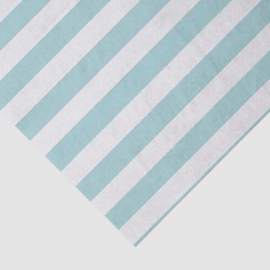 Hübsche Minze und Streifen Seidenpapier (Ausschnitt)