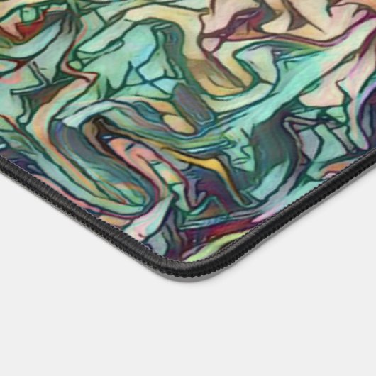 Hübsche, moderne, Abstrakte und individuell gestal Schreibtischunterlage (Ecke)