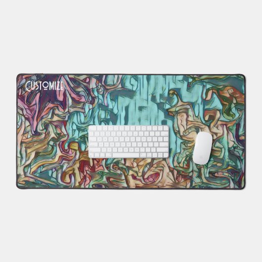 Hübsche, moderne, Abstrakte und individuell gestal Schreibtischunterlage (Tastatur & Maus)