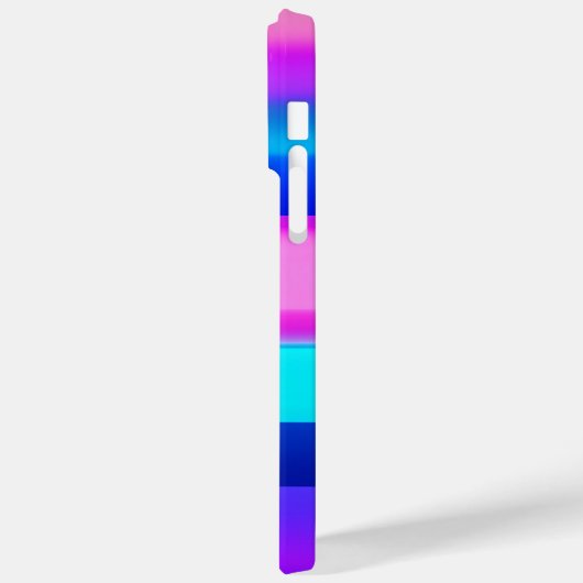 Hübsche moderne Imitate Iridescent / iPhone Case (Rückseite / Links)