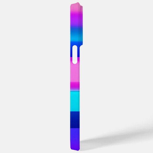 Hübsche moderne Imitate Iridescent / iPhone Case (Rückseite / Rechts)