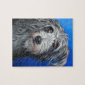 "Hübsche Mohnblume" - Lurchermädchen Puzzle (Horizontal)