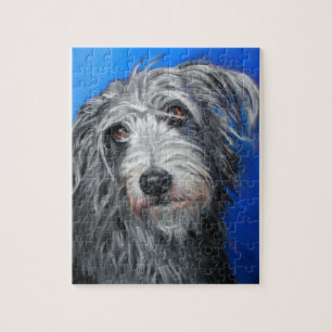 "Hübsche Mohnblume" - Lurchermädchen Puzzle