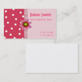 Hübsche Mommy Calling Card Telefonnummerkarte (Vorne/Hinten)