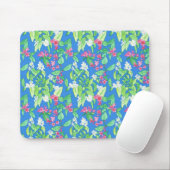 Hübsche Mousepad- oder Mousematze, Frühjahrsblüten Mousepad (Mit Mouse)