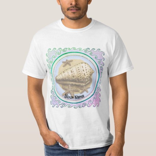 Hübsche Muschel  T-Shirt (Vorderseite)