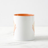 Hübsche Muschel Tasse (Zentrum)