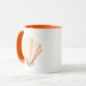 Hübsche Muschel Tasse (Vorderseite Links)