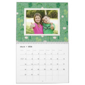 Hübsche Muster Benutzerdefiniertes Foto 2021 Kalen Kalender (Mär 2026)
