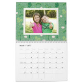 Hübsche Muster Benutzerdefiniertes Foto 2021 Kalen Kalender (Mär 2027)