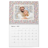 Hübsche Muster Benutzerdefiniertes Foto 2021 Kalen Kalender (Feb 2027)