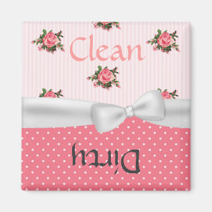 Hübsche Muster mit rosa Magnet