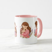 hübsche Muttertags-Tassengeschenk Tasse (VorderseiteRechts)