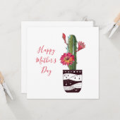 Hübsche Muttertagskarte Karte (Vorderseite/Rückseite Beispiel)