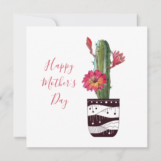 Hübsche Muttertagskarte Karte (Vorderseite)