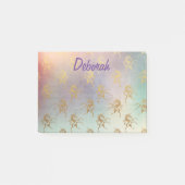 Hübsche mystische Hörner Post-it Klebezettel (Vorderseite)