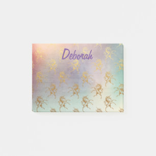 Hübsche mystische Hörner Post-it Klebezettel