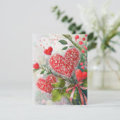 Hübsche Nachfolger Feiertagskarte (Stehend Vorderseite)