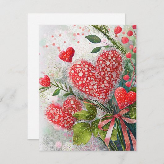 Hübsche Nachfolger Feiertagskarte (Vorne/Hinten)