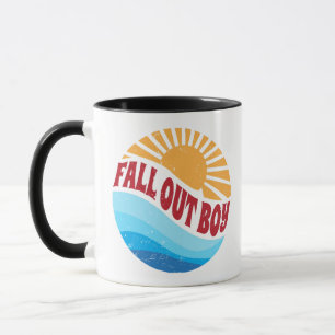 Hübsche Namensblumen fallen stolz klassische Stile Tasse