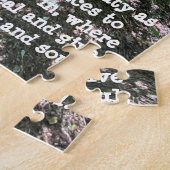 Hübsche Naturwanderung mit Zitat von John Muir Puzzle (Seite)