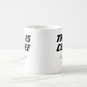 Hübsche Neuheit: DAS IST KAFFEWEINKAFFEE Kaffeetasse (Mittel)