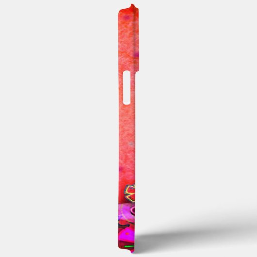 Hübsche Niedliche Herzinfarkt-Blume Inspirivity Cu Case-Mate iPhone Hülle (Rückseite / Rechts)