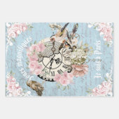 Hübsche niedliche Katzen, die in einem Busch sitze Geschenkpapier Set (Vorderseite 2)